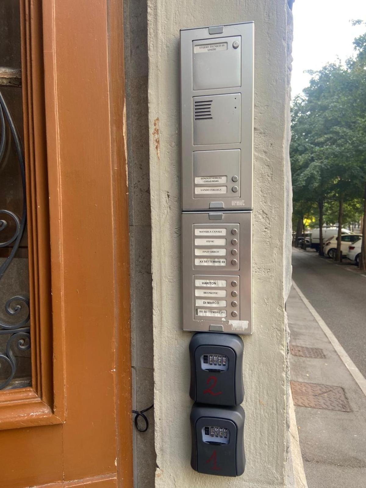XX Settembre Apartman Trieszt Kültér fotó